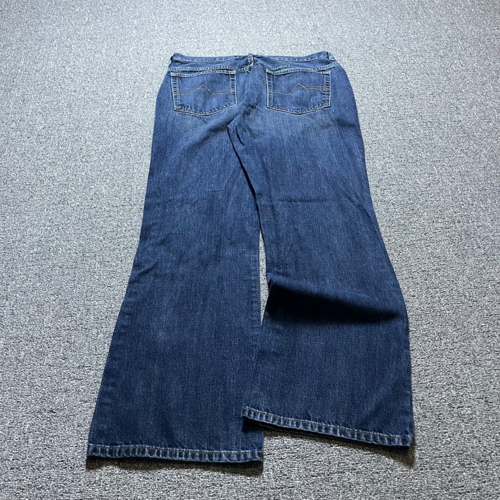 Urban Pipeline Relaxed Bootcut Jeans 34/32 Blue Denim Skater Y2K Baggy
